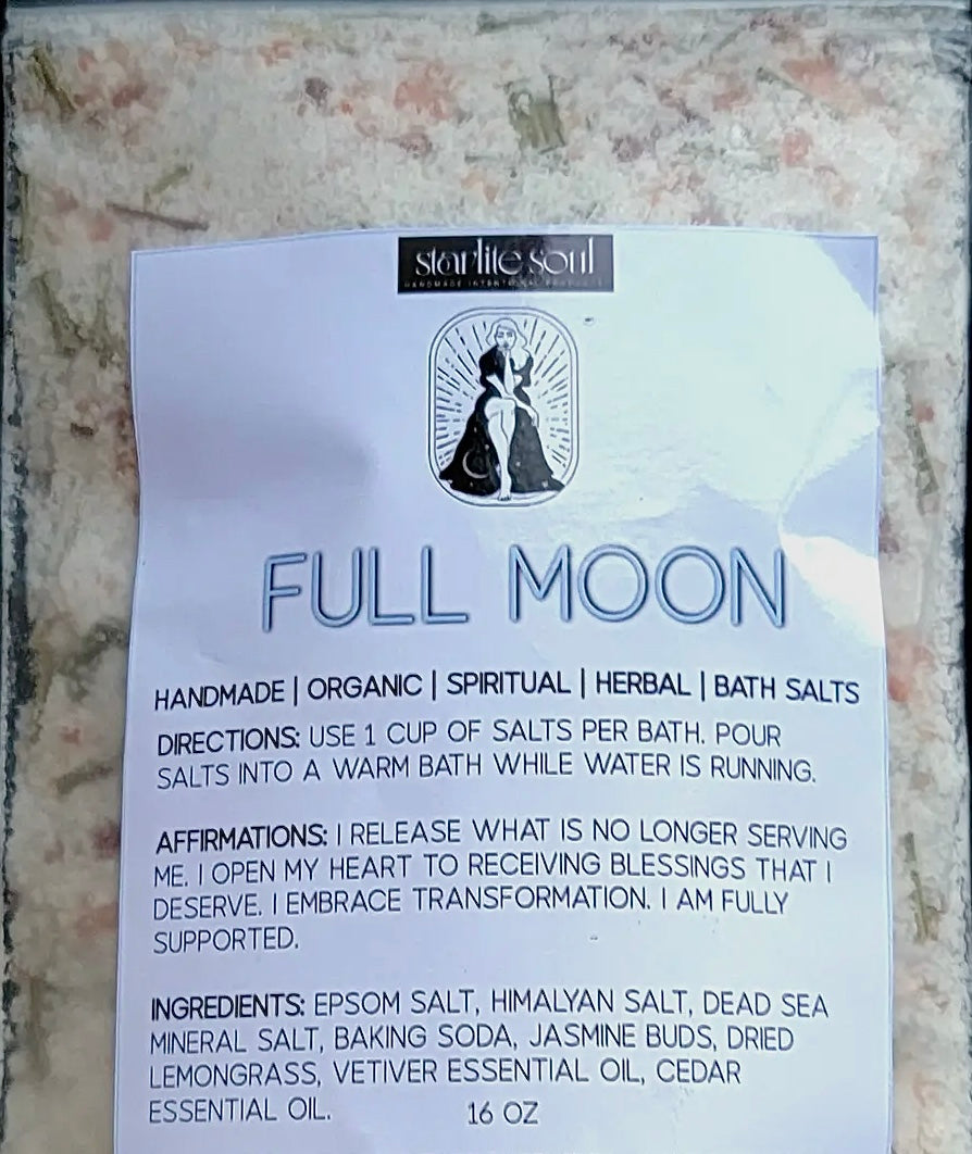 Spiritual “Full Moon” Bath Soak”