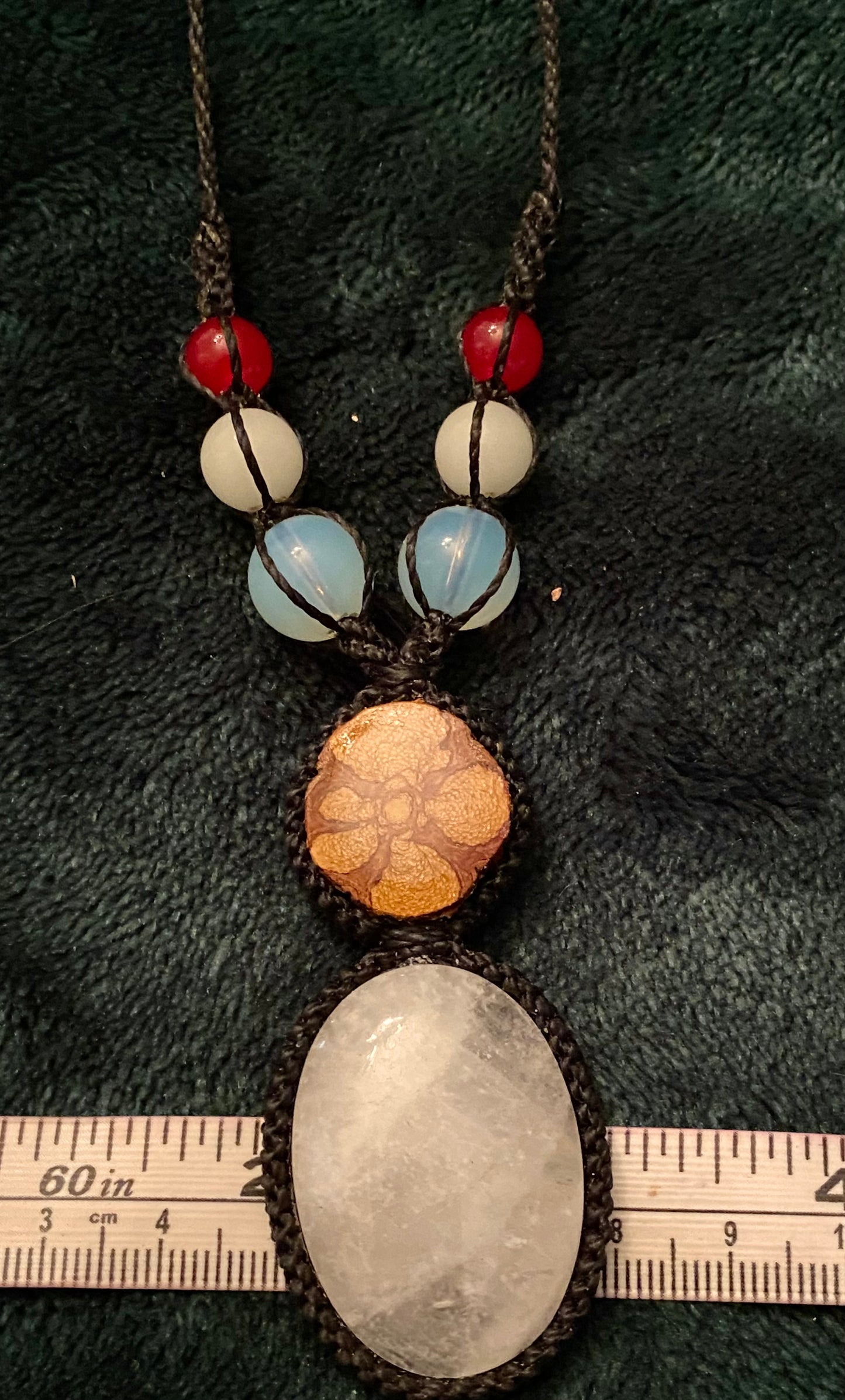 Ayahuasca Moonstone Necklace