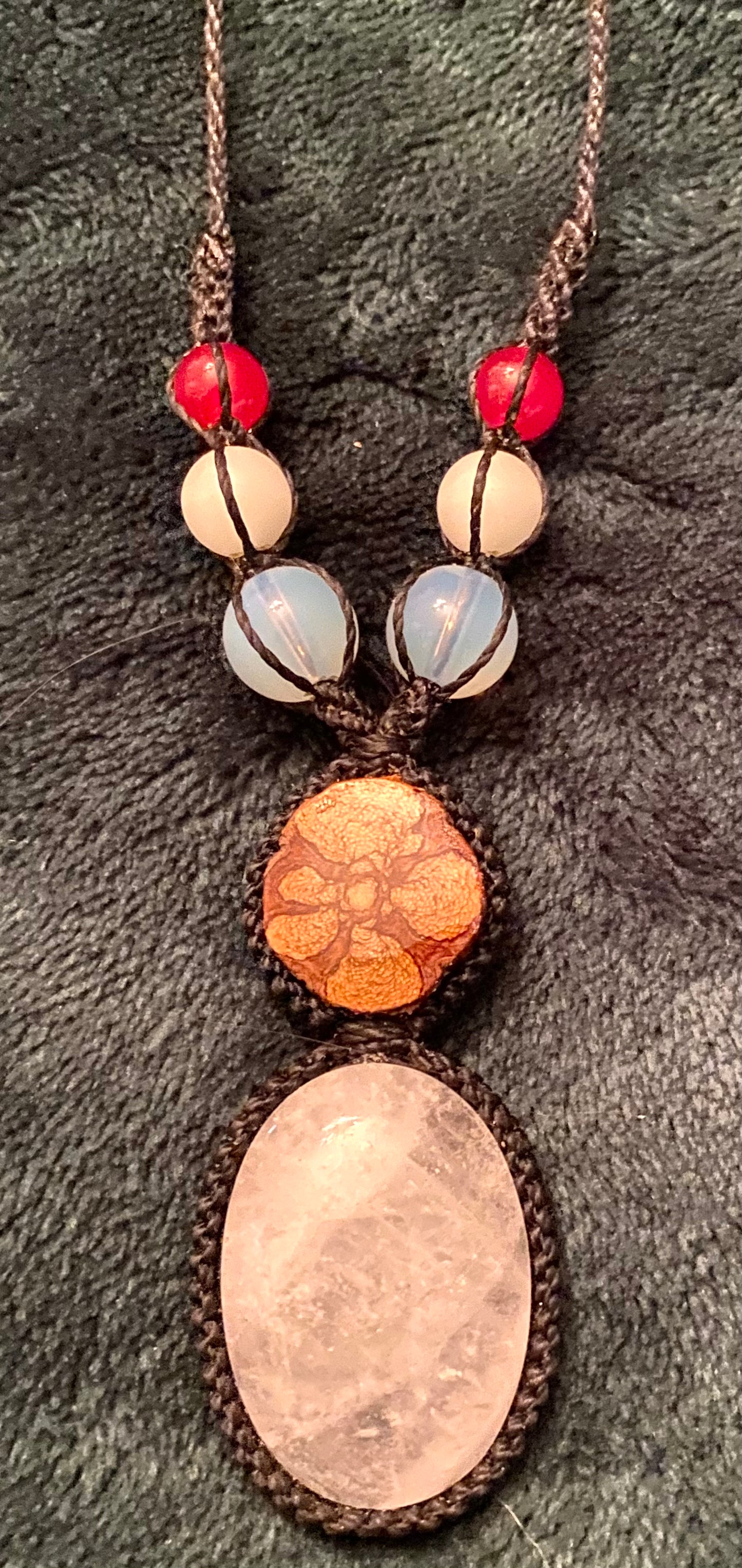 Ayahuasca Moonstone Necklace